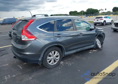 2012 Honda Cr-V Ex-L from USA, damaged, VIN 2HKRM4H78CH607775